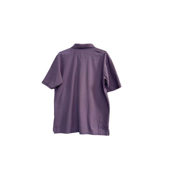 Croft & Barrow Men's Classic Purple Polo Shirt - Size L - Picture 3 of 6